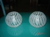 Wholesale Frosted glass candle holder