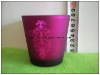 Wholesale Printing glass candle holder