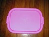 Rectangular tray