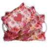 3 pcs plastic fruit tray