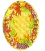 Plastic fruit tray