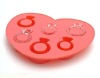 Promotion Ring Shape TPR Silicone Ice Tray