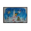 Wholesale PP multilateral Christmas Series Trays Sets