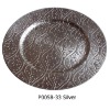 Wholesale Silver PP charger tray