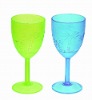Wholesale plastic wine goblet