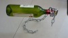 Wholesale 2010 chain shaped 1 bottle wine rack new design