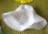 cotton white hat