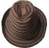 fedora hat,riband shaped hat,riband trilby hat