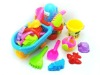 Wholesale plastic beach buckets and spades,rake toy