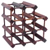 Wholesale natural wooden wine rack