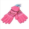 Wholesale 70% acrylic 30% wool children glove