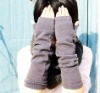 Wholesale Fashion women's knitted acrylic gloves