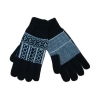 Wholesale 100% acrylic jacquard knitted glove with thinsulate c-40 lining