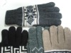 Wholesale jacquard snowflake gloves