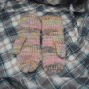 Wholesale Knitted gloves with colorful yarn