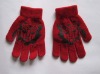 Wholesale Magic Knitted gloves with printing logo