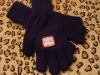 Wholesale Black Acrylic Knit Magic Gloves