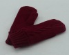Wholesale Fashion women stock mittens gloves AZO free dyes