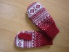 Wholesale 100% Acrylic Jacquard Gloves