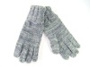 Wholesale Mixed knit grey gloves