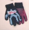Wholesale Magic Knitted gloves with printing logo