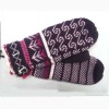 Wholesale Acrylic winter warm ripple glove