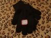Wholesale Black Acrylic Knitted Magic Gloves