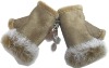 Wholesale Fashion Magic Fingerless Mitten Knitted Gloves