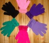 Wholesale Knitting acrylic fashion glove