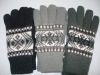 Wholesale 100%acrylic knitted glove