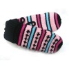 Fashion ladies jacquard acrylic knitted glove