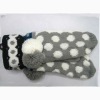 Wholesale Acrylic Globule winter warm gloves