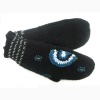 Wholesale Acrylic winter warm ladies jacquard glove