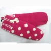 2011 Ladies new acrylic jacquard winter knitted glove