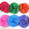 Wholesale 3'' Chiffon silk rose flowers YL01196
