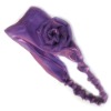 Wholesale Gauze-like Rose Headband/hair accessory