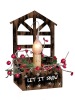 wooden Christmas light