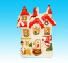 Wholesale Beautiful ceramic christmas light house
