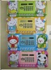 Wholesale Hot cartoon Promotional Pencil box with caculator