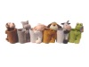 Wholesale Plush animal pencil case/pen box