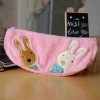 Wholesale plush rabbit pencil box