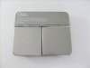 Wholesale Square folding puff box powder box dressing box with with mirror and eyebrow pencil