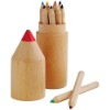 Wholesale 3.5"-12pc color penci,wooden color pencill/wood box