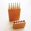 Wholesale 6pcs colour pencil in wooden box