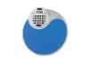 Wholesale blue Round mouse pad calculator
