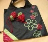 Wholesale New Hot Strawberry Nylon Foldable Reusable Shopping Bag