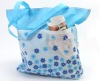 customized logo shopping bag with zipper