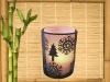 Wholesale Cylinder glass candle holder
