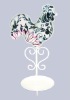 Wholesale Rooster shape fashion glass candle holder