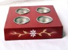 Wholesale glass candle holder
